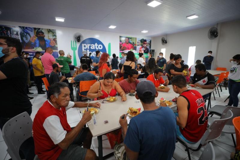 Primeiro restaurante popular do interior, Prato Cheio é inaugurado em Manacapuru