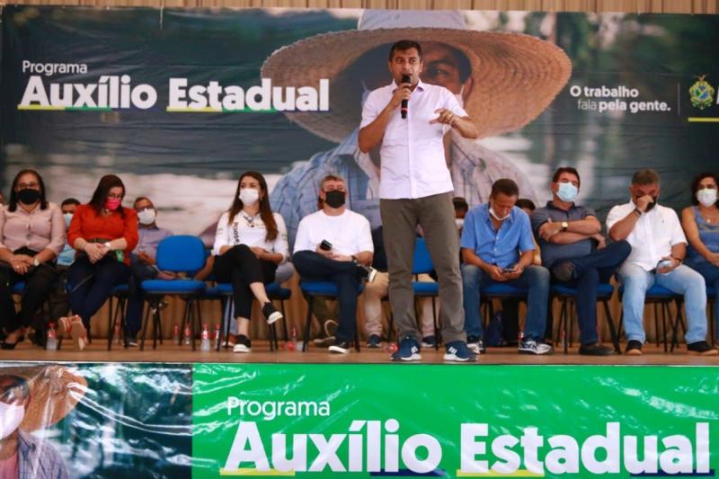 Mais de 247 mil famílias do Amazonas já estão recebendo o Auxílio Estadual do Governo do Estado