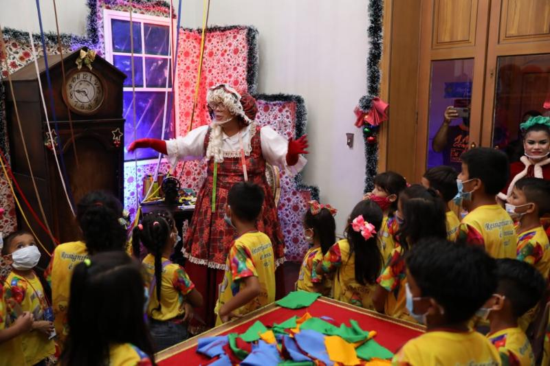 Fábrica do Papai Noel encerra as atividades no Palácio da Justiça