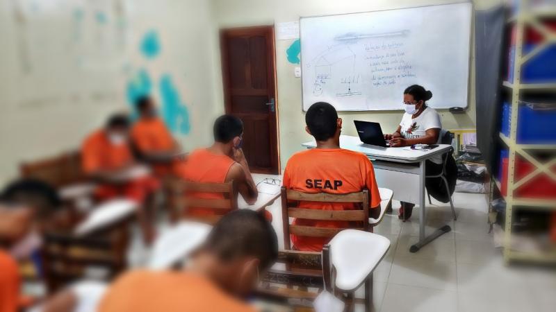 Sempa, Cetam e Seap realizam curso de produção de hortaliças para 11 internos no presídio de Parintins