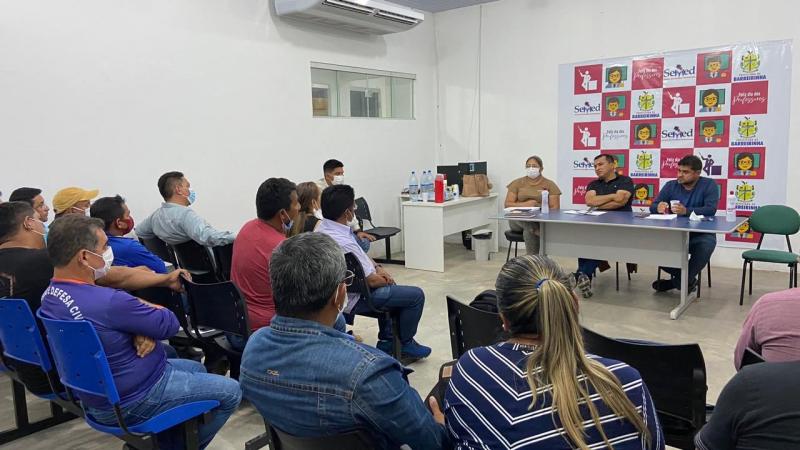 Prefeito Glenio Seixas reúne secretariado para alinhamento estratégico do exercício de 2022