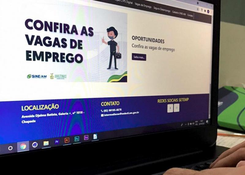 Sine Amazonas divulga 235 vagas de emprego em diversas áreas para esta sexta-feira (07)