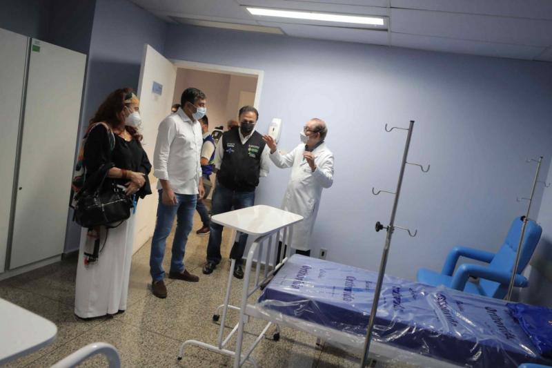 Governo do Amazonas e HUGV ampliam parceria para aumentar oferta de leitos na rede estadual de saúde