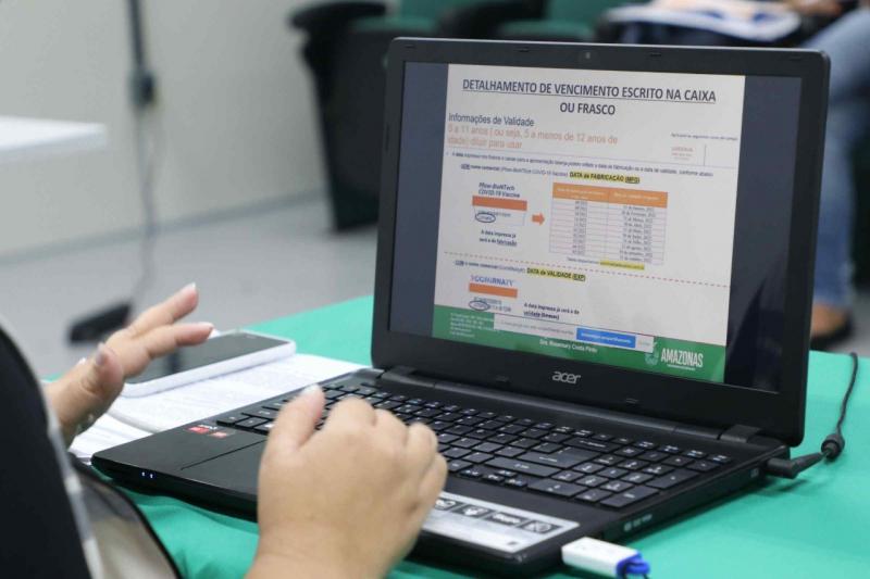 FVS-RCP treina equipes de saúde do interior para vacinar crianças contra a Covid-19