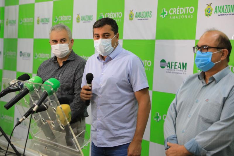 Governador Wilson Lima lança programa de crédito de R$ 220 milhões e anuncia concurso público para a Afeam