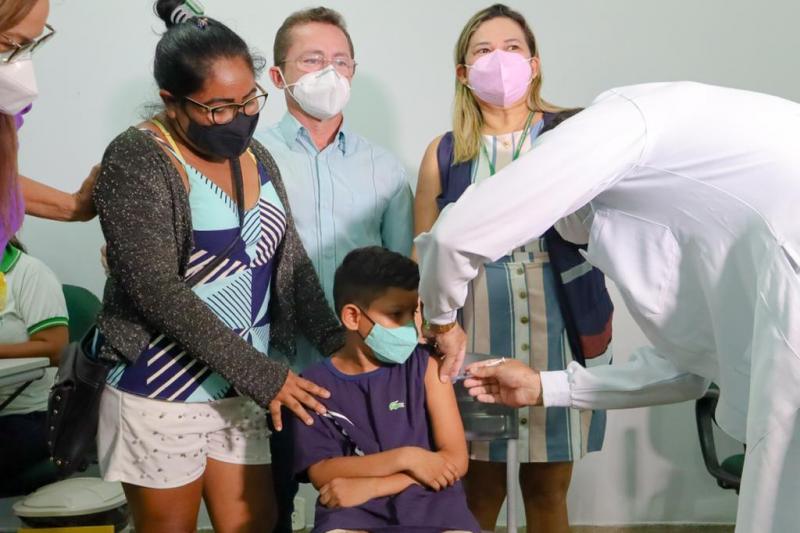 Iniciada vacinação pediátrica contra a Covid em Parintins