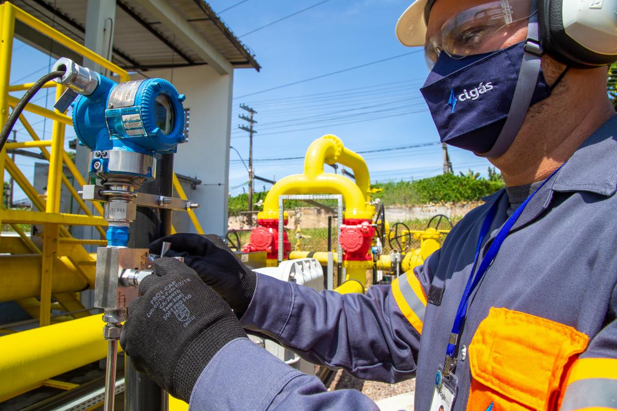 Consumo médio de gás natural atinge volume inédito em 2021