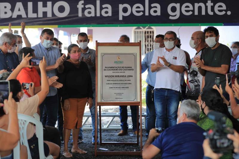 Governador Wilson Lima destaca investimentos de R$ 453 milhões no asfaltamento de ramais no estado