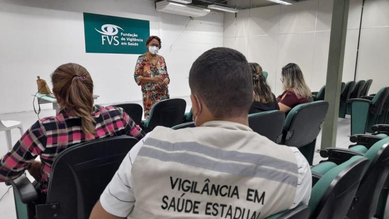 FVS-RCP treina equipes de saúde para fortalecer cobertura vacinal contra Covid-19 no interior do Amazonas