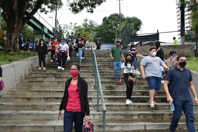 Segurança e tranquilidade marcam o último dia de provas do Vestibular UEA 2021