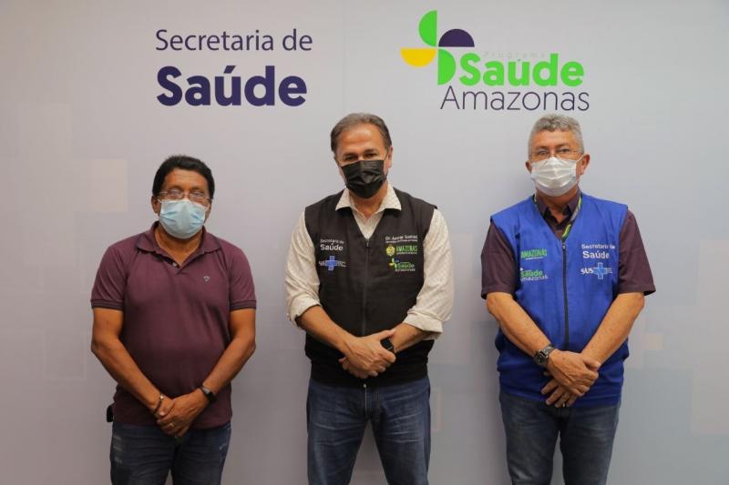SES-AM reforça compromisso com saúde do interior em encontro com representante de Barreirinha
