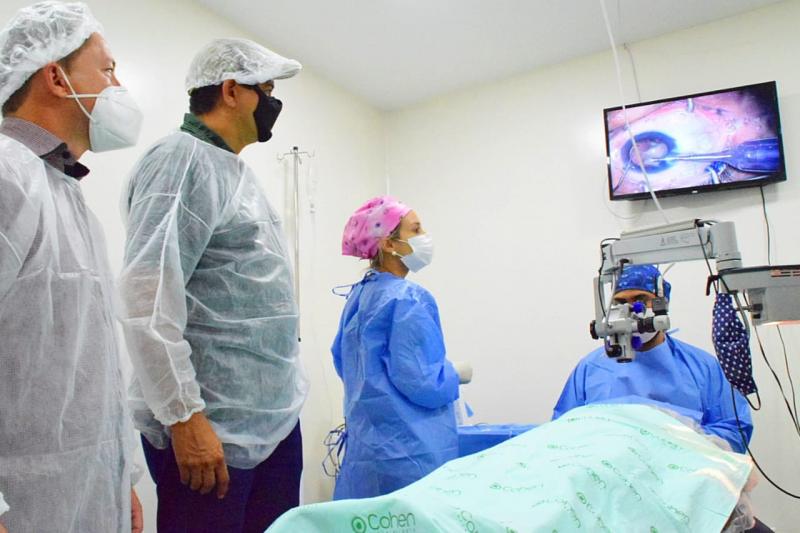 Prefeitura de Parintins abre mais uma jornada de cirurgia oftalmológica