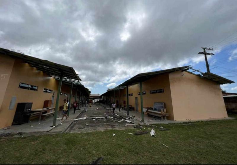 Defesa Civil do Amazonas informa sobre ocorrência de tromba d’água em Nhamundá