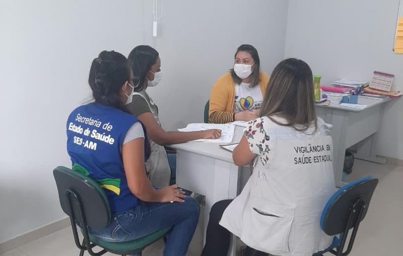 Nova equipe de técnicos da Saúde visita municípios com baixa cobertura vacinal contra Covid-19 no Amazonas