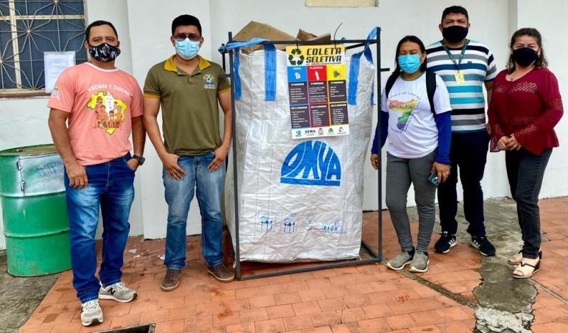 Prefeitura de Parintins faz parceria com DSEI para trabalhar a coleta seletiva 