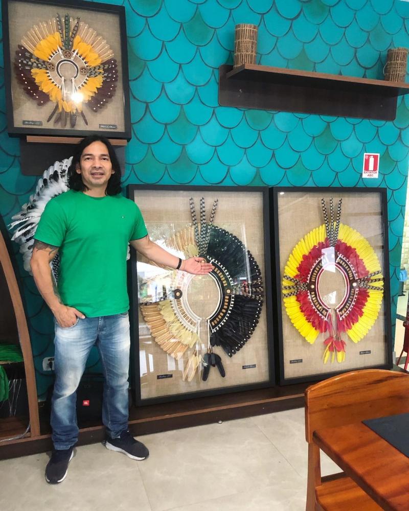 Artista parintinense realiza exposição no Rio Janeiro e é convidado a expor na Finlândia