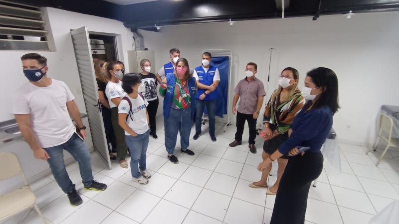 Parintins recebe representantes da OPAS para acompanhamento de ações pós-Covid