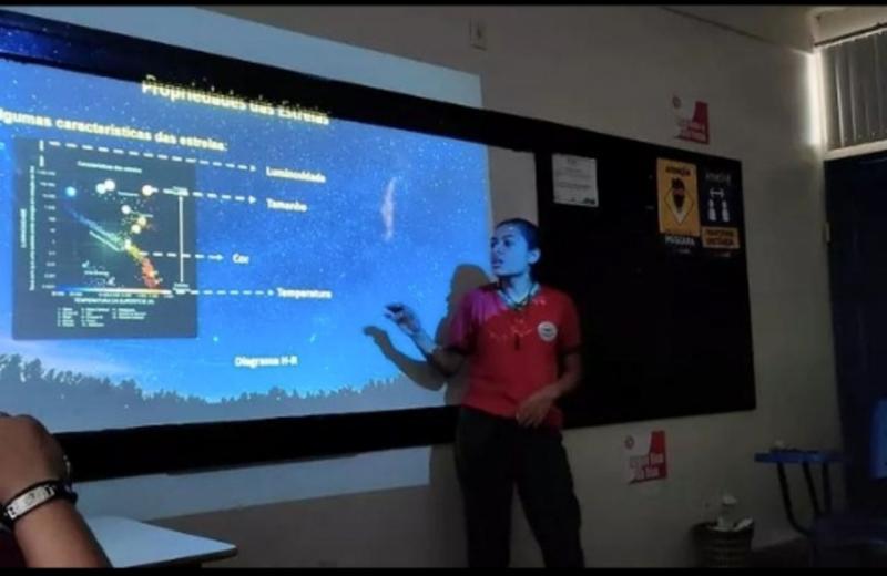 Em Manaus, estudantes produzem cartilha sobre Astronomia e Cosmologia