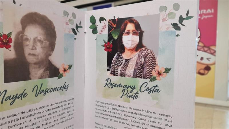 Ex-presidente da FVS, ‘Dra. Rose’, é uma das personalidades homenageadas em exposição sobre mulheres inspiradoras