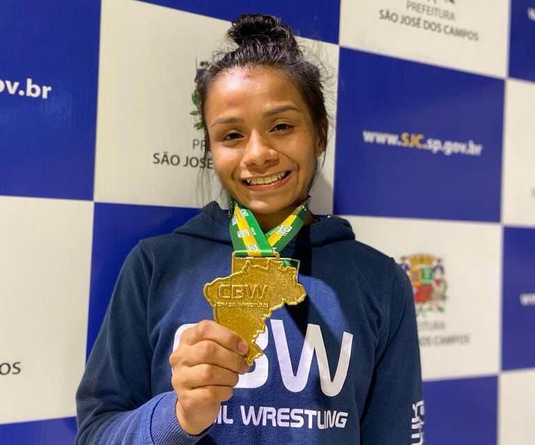 Do Amazonas para o México, Sabrina Gama garante vaga na Seleção Brasileira de Wrestling para o Pan-Americano 2022