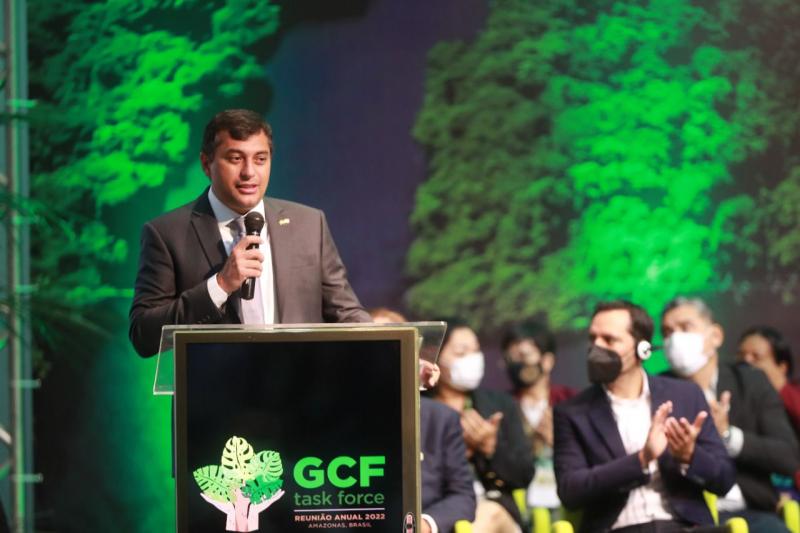Wilson Lima convida investidores a conhecer a Amazônia, durante abertura da 12ª Reunião Anual do GCF
