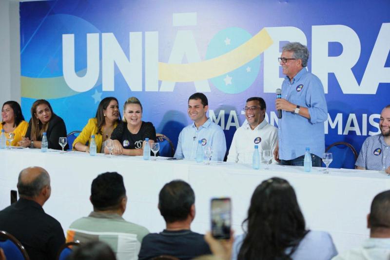 Em ato de filiação, União Brasil lança Saullo Vianna como pré-candidato a deputado federal