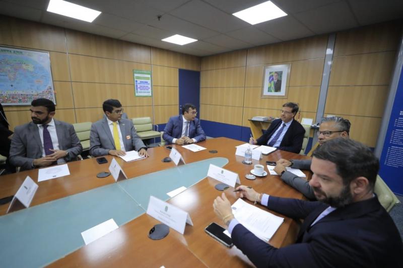 Wilson Lima se reúne com ministros do Turismo e da Justiça e Segurança Pública