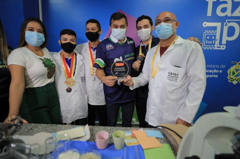 Criado por alunos da rede estadual em Manacapuru, sistema contra Covid-19 conquista 4° lugar na Febrace