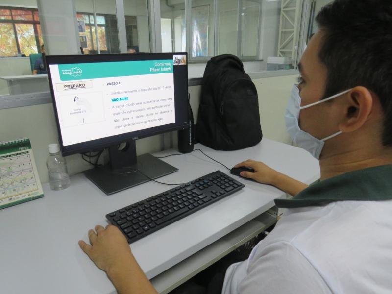 Webinário atualiza equipes de saúde do Amazonas sobre especificidades de imunizantes contra Covid-19
