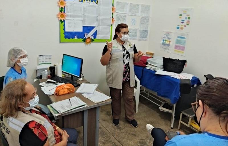 Saúde realiza visita técnica em Parintins para fortalecer ações de vigilância epidemiológica do sarampo