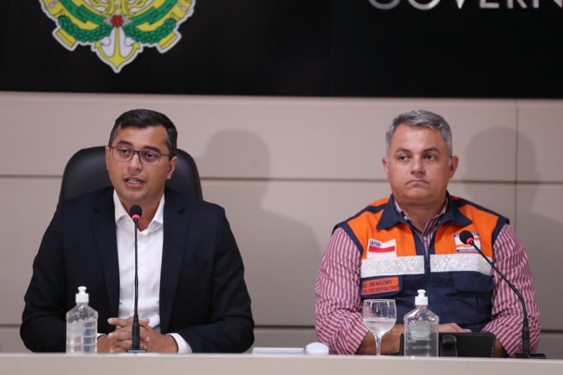 Wilson Lima anuncia ações da Operação Enchente 2022 com Auxílio Estadual para 100 mil famílias afetadas pela cheia