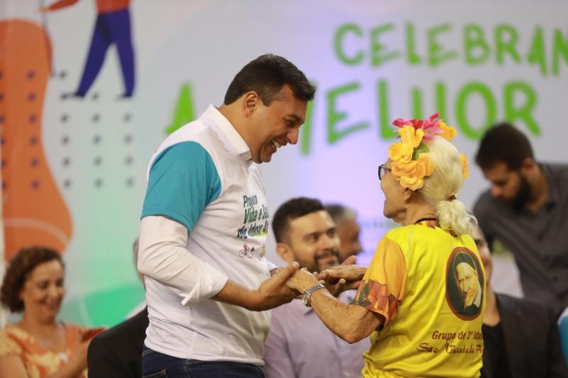 Governador Wilson Lima dá início às atividades do Projeto Vida e Saúde do Idoso Ativo