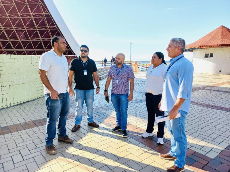 Arsepam realiza visita técnica ao Porto de Parintins e projeta ação para o período do festival folclórico