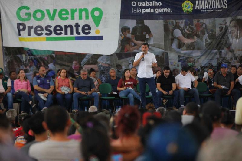 Em Anori, Wilson Lima coordena Governo Presente, com ações de cidadania, saúde e apoio para enfrentamento à cheia