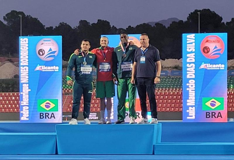 Parintinense alcança melhor marca da carreira e conquista Prata, na Espanha