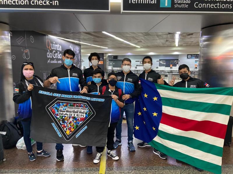 Com projeto MIDS, SESI/Parintins disputa Festival Nacional de robótica, em São Paulo