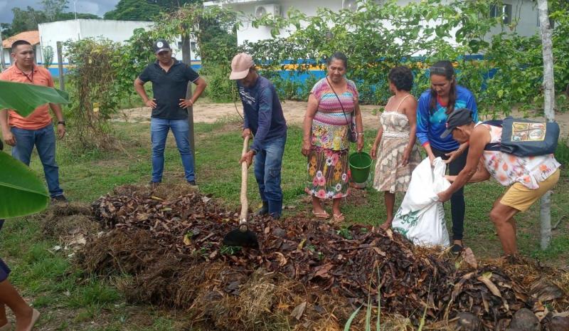 Fazenda Luiz Medeiros na Vila Amazônia ganha PEV para coleta seletiva
