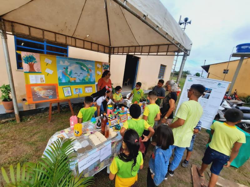 Comunitários do Aninga promovem ações para preservar o meio ambiente