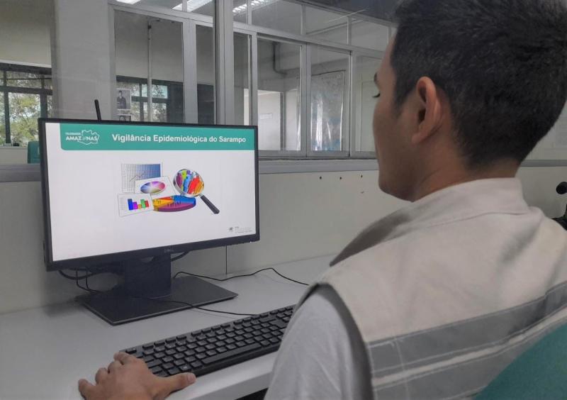 FVS-RCP realiza treinamento virtual sobre Vigilância Epidemiológica do Sarampo no Amazonas