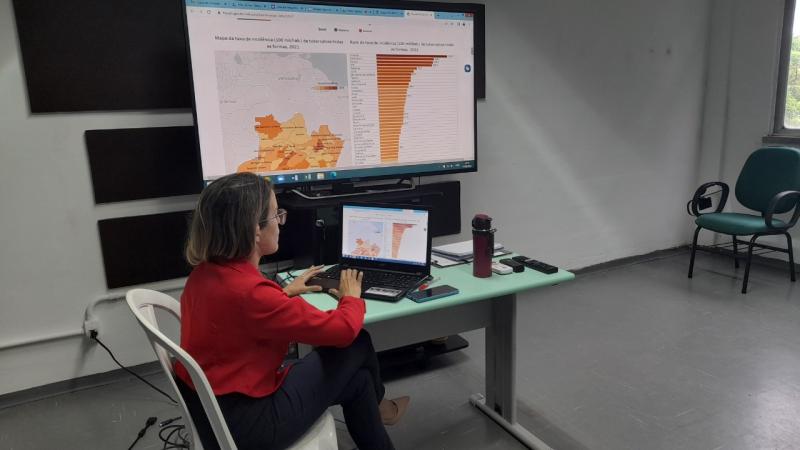 Por meio de painéis, FVS reforça monitoramento dos casos de Tuberculose e da Infecção Latente da Tuberculose 