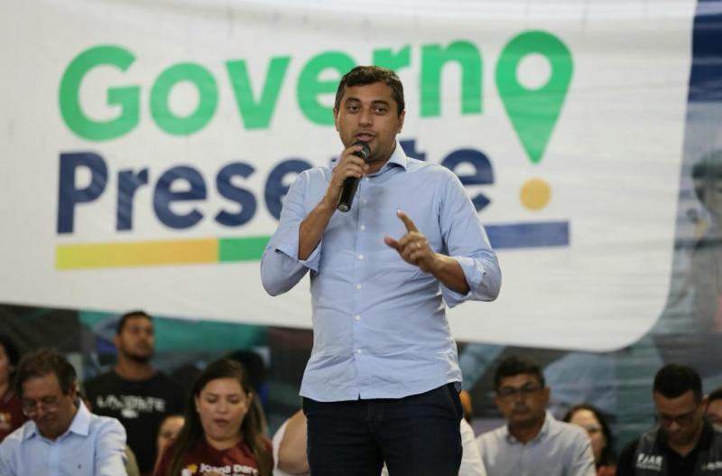 Anúncio de obras e inauguração de duas unidades do Prato Cheio marcam agenda de Wilson Lima em Lábrea e Manicoré