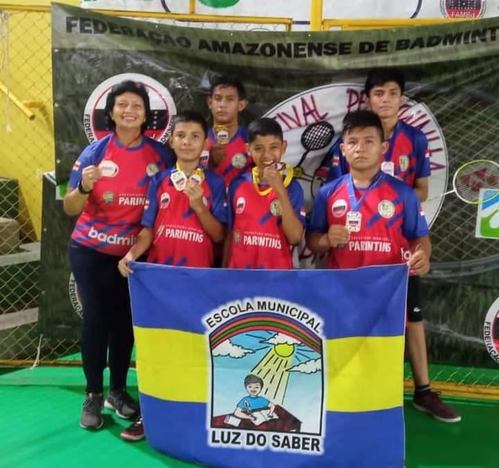 De forma inédita, Badminton parintinense conquista seis medalhas em Manaus
