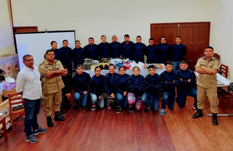Em Parintins, Ipaam dá apoio ao Curso de Capacitação de Brigadista Florestal