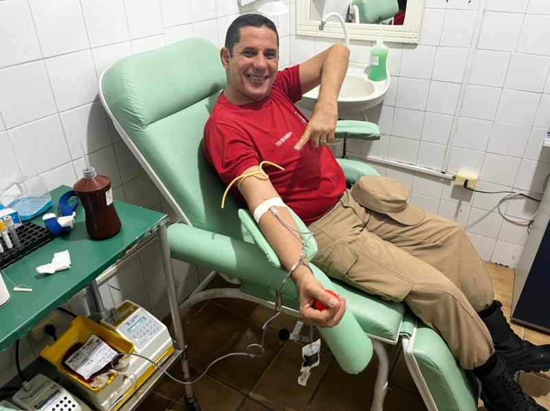 Campanha de doação de sangue dos bombeiros capta mais de 100 bolsas de sangue