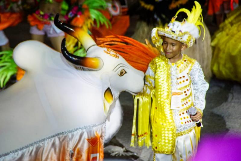 Com o tema “Um canto pela Vida” boi mirim Tupi é bicampeão da 55ª Festividades Folclóricas de Parintins