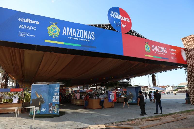 Em Parintins, ‘Estação +Cultura’ estreia com atrações e espaços instagramáveis