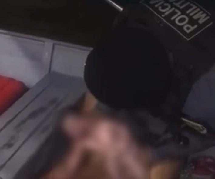 Policiais militares ajudam mulher em trabalho de parto e salvam vida de bebê, em Humaitá