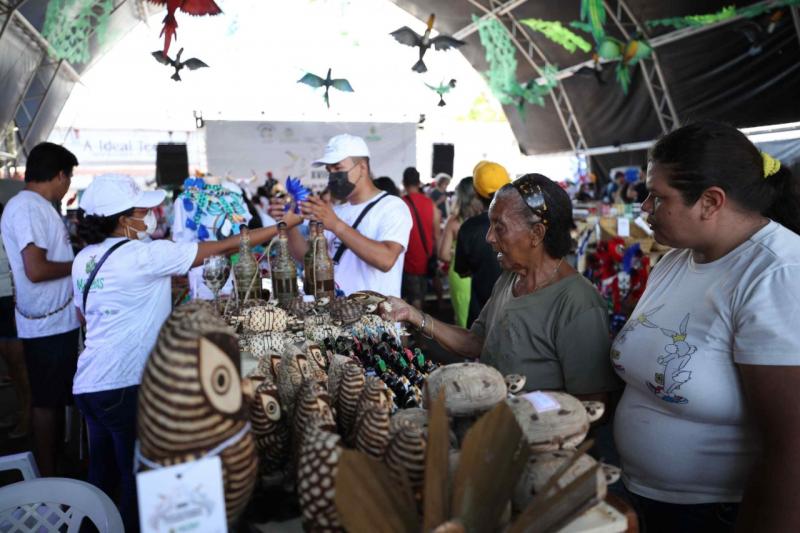 Governo do Amazonas, por meio da Setemp, realiza 17ª Mostra de Artesanato e Economia Solidária em Parintins
