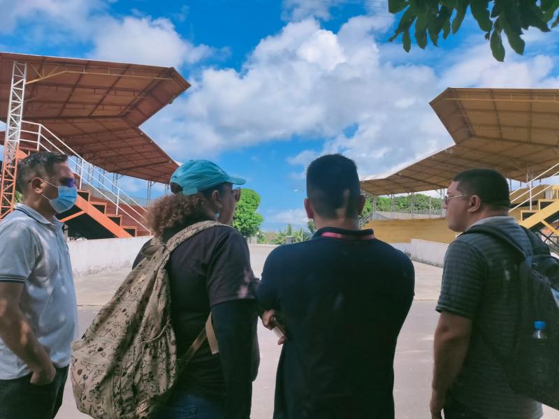 Prefeitura faz visita técnica visando a realização do 17º Festival Folclórico do Mocambo