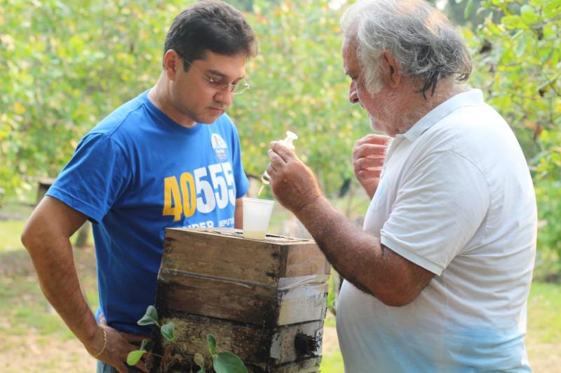 Jander Lobato destaca investimentos nos ramais para impulsionar o escoamento agrícola no estado